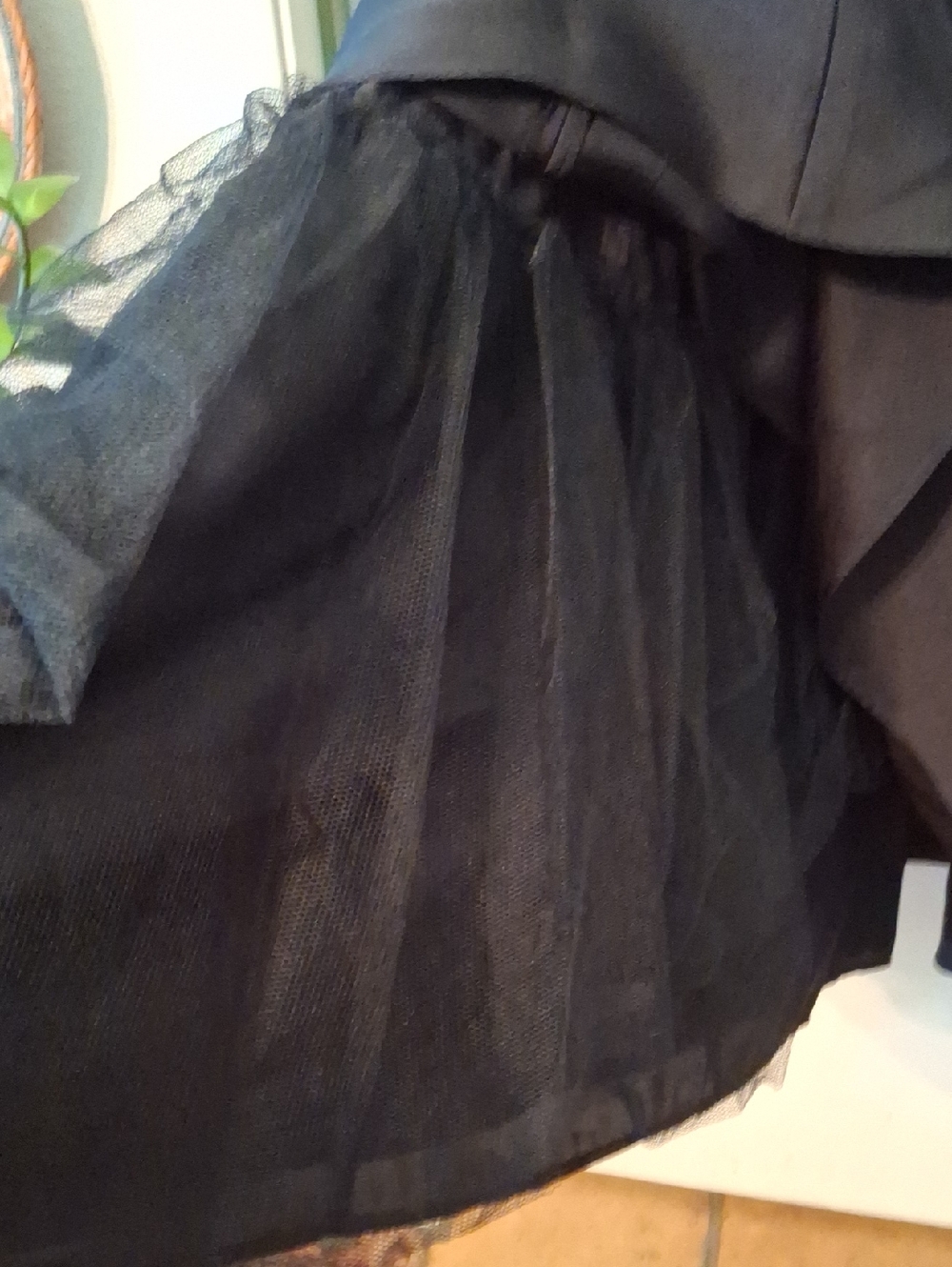 Beautiful Black Cocktail Dress With Pockets - Picture 3 of 5